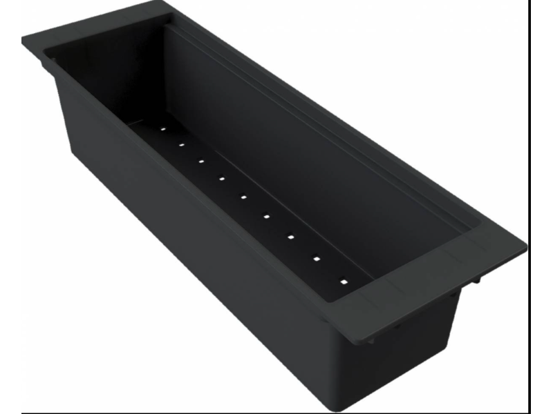 ELLECI AVP035BK COLANDER 418 BLACK